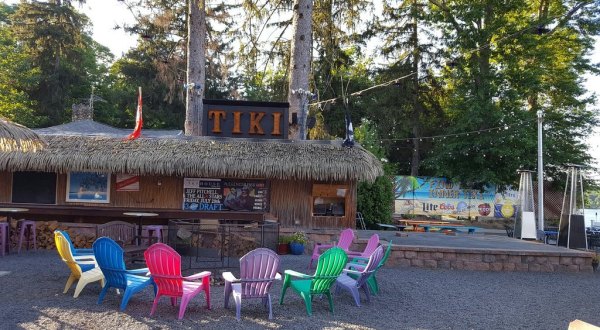 Sink Your Toes In The Sand At This One-Of-A-Kind Tiki Bar In Connecticut
