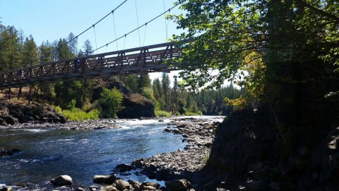 The One Park In Washington With Swinging Bridges, Camping, And Trails Truly Has It All