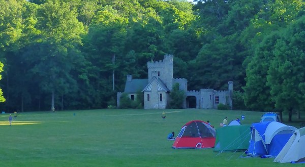 You’ll Have Super Sweet Dreams When You Camp Overnight At This Castle Near Cleveland