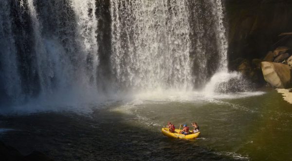The Boat Tour That Gets You Impossibly Close To Kentucky’s Largest Waterfall