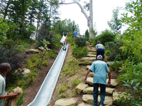 Zip Down This Hillside Slide To Enter The Most Enchanting Garden Near Cleveland