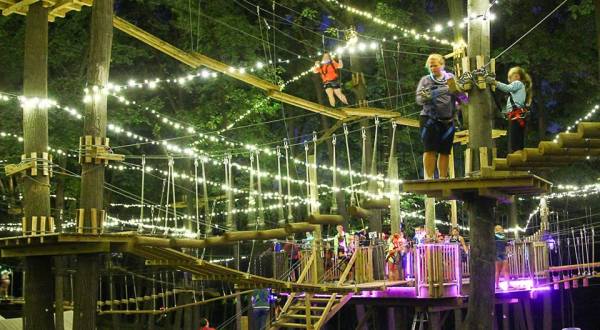 The Moonlight Adventure Course In Connecticut You’ll Want To Experience For Yourself