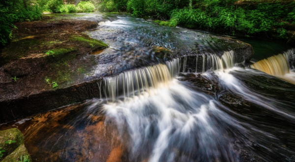 The Hike To This Little-Known Rhode Island Waterfall Is Short And Sweet