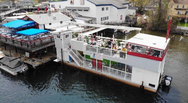 This Floating Restaurant In New Hampshire Is Such A Unique Place To Dine