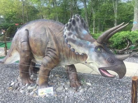 This Dinosaur-Themed Mini Golf Course In Connecticut Is Insanely Fun