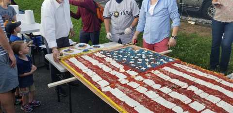 You've Never Seen Anything Quite Like This Patriotic Pizza In New Jersey