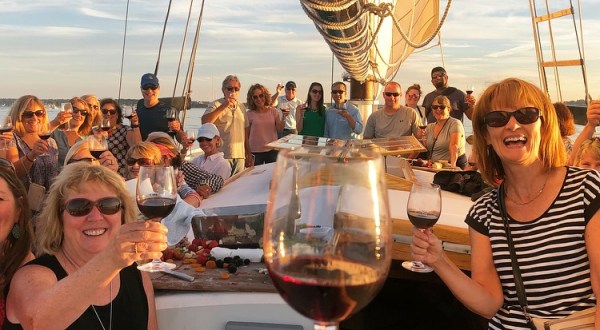 Sip Wine And Cruise The Bay On This Relaxing Wine Cruise In Maine