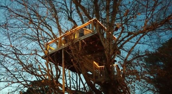 This Date Night Treehouse At A North Carolina Winery Is The Perfect Spot To Relax And Unwind