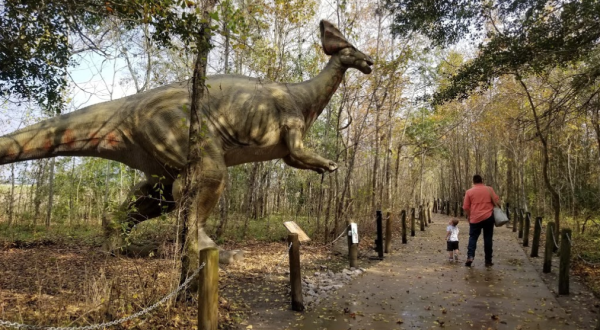 Walk With The Dinosaurs At This Prehistoric Park Near New Orleans