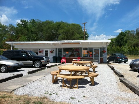 This Quintessential Indiana Ice Cream Parlor Is Just A Short Walk From The Beach