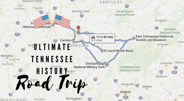 This History-Themed Road Trip For Tennessee History Buffs Needs To Be On Your Bucket List