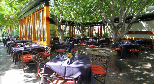 Dine Under A Canopy Of Trees At The Most Magical Restaurant In Southern California