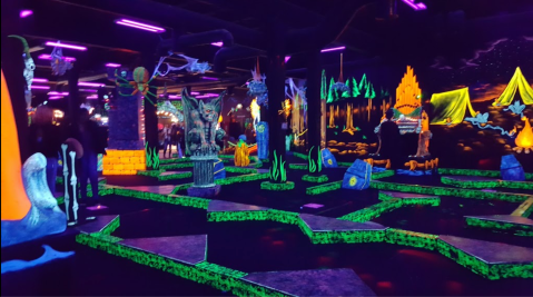 This Glow-In-The-Dark Golf Course In Northern California Is Oodles Of Fun For The Whole Family