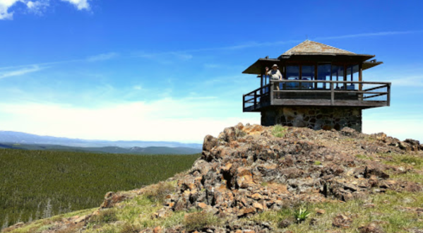Spend A Night At The Top Of A 90-Year-Old Tower For The Most Breathtaking Views In Wyoming