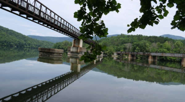 Cross This Scenic Footbridge In The Virginia Mountains For An Unforgettable Adventure