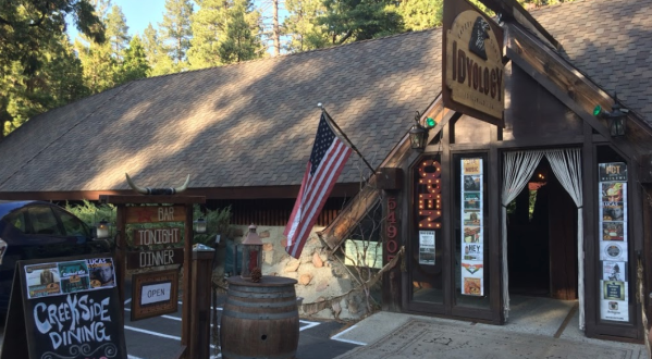 Head To The Mountains For The Best Meal Of Your Life At This Rustic Southern California Restaurant In The Woods