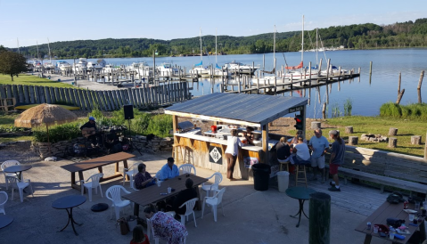 This Rustic Waterfront Restaurant In Michigan Serves Fantastic Fish And Chips