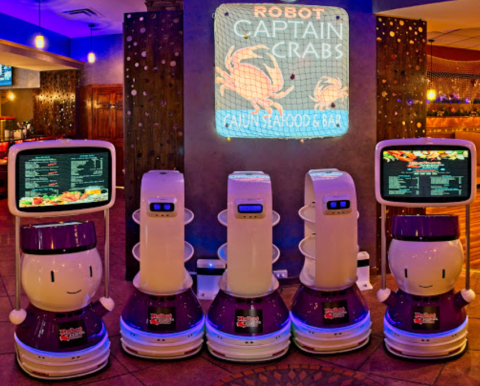 Visit Captain Crabs, Delaware's Newest Crab Shack Where All The Servers Are Robots