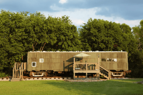 This AirBnB In Tennessee Lets You Spend The Night In Remodeled A WWII-Era Train Car