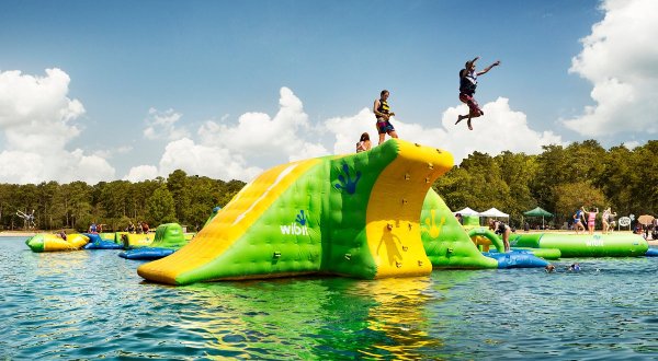 This Giant Inflatable Water Park In Georgia Proves There’s Still A Kid In All Of Us