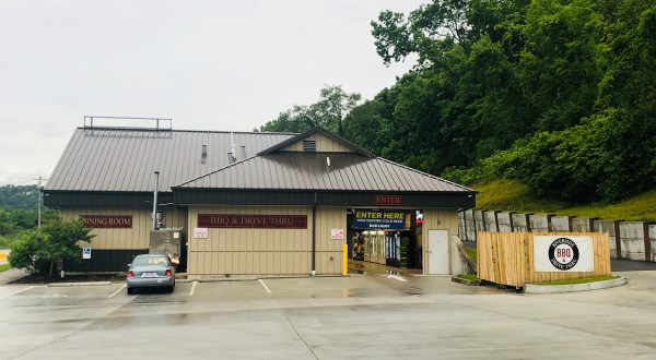 This BBQ Restaurant, Drive-Thru, And Gas Station Is The Ultimate One-Stop-Shop In Cincinnati