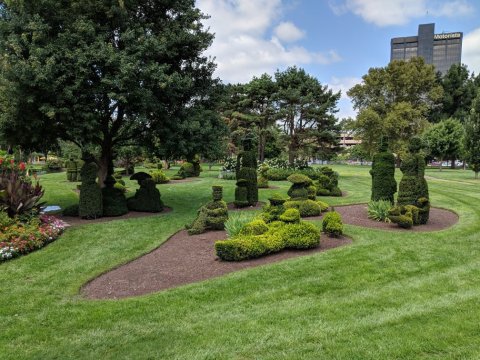 The Whimsical Topiary Garden In Ohio That Will Capture Your Imagination