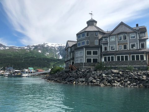 You Have To Travel Through A Mountain Tunnel To Get To This Stunning Inn On The Ocean In Alaska