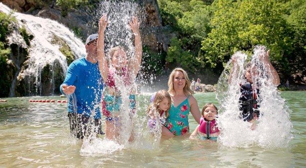 Everyone In Oklahoma Should Visit This Waterfall Swimming Hole In Oklahoma For A Summer Adventure To Remember