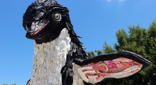 Visit This Unique Art Exhibit In Oklahoma Made From Trash Collected In The Ocean