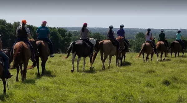 Take This 2-Hour Horseback Riding Adventure In Oklahoma For One Of The Best Trail Rides In The Country