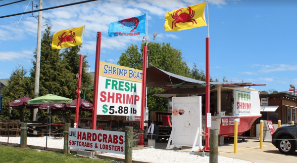 The Seafood Restaurant In Maryland That Just May Have The Best Shrimp In The State
