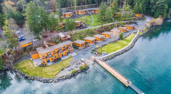 The Island Resort Hiding In Washington That’s Like Something From A Dream
