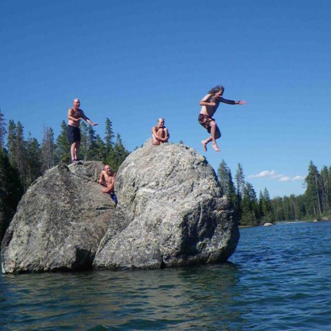 Most People Don't Know This Swimming Hole In Wyoming Even Exists