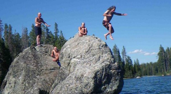 Most People Don’t Know This Swimming Hole In Wyoming Even Exists