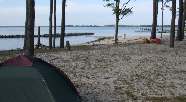 Camp Right On The Beach When You Stay At This Picturesque Virginia Campground