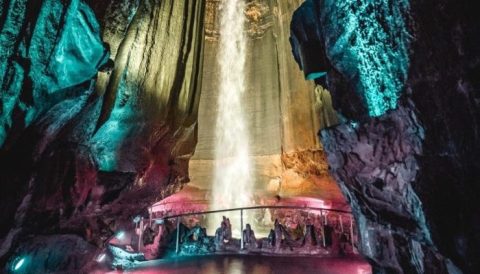 The Rare Underground Waterfall In Tennessee You'll Have To See To Believe
