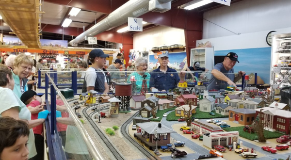 You’ll Fall In Love With This Toy Train Barn Hiding In Arizona