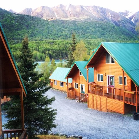 This Wonderous Fisherman's Lodge On The Banks Of A Glacier Fed River Is Picture Perfect