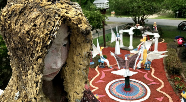 The Chauvin Sculpture Garden In Louisiana Is A True Work Of Art