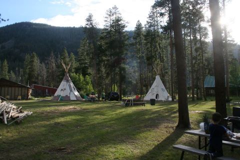 Spend The Night Under A Teepee At Arapaho Valley Ranch In Colorado