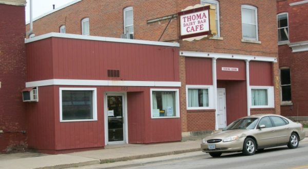 The Charming Small Iowa Town Of Garnavillo Is Home To The Historic And Delightful Thoma Dairy Bar