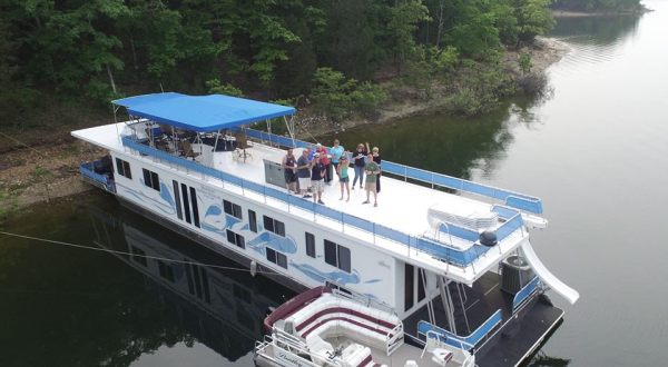 Rent Your Own Two-Story Party Boat In Arkansas For An Amazing Day On The Water