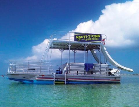 Rent Your Own Two-Story Party Boat In Mississippi For An Amazing Day On The Water