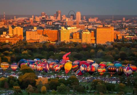 Missouri's Home To The Oldest Hot Air Balloon Festival In The World And You Don't Want To Miss It