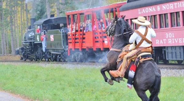 Take Lumberjack Steam Train To An Old Wisconsin Logging Camp For An Unforgettable Adventure