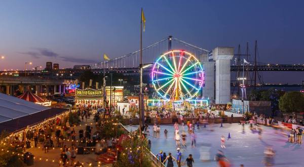 A Skate Around The Largest Outdoor Roller Rink In Pennsylvania Will Make Your Summer Complete