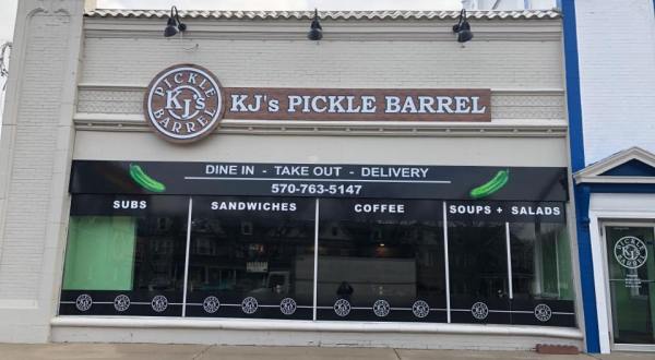 You’ll Relish A Trip To KJ’s Pickle Barrel, A Pickle-Themed Restaurant In Pennsylvania