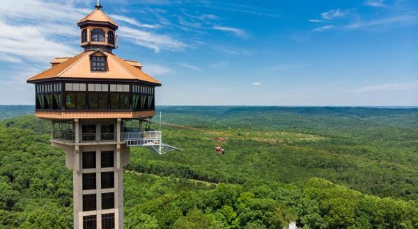 Try Zip Lining, A Ropes Course, And More All At This One Missouri Adventure Park
