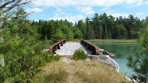 This Abandoned Railway Hike In Maine Is A Historic Treasure