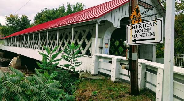 Enjoy Dinner Served On The Ashuelot Covered Bridge In New Hampshire For One Special Evening Only